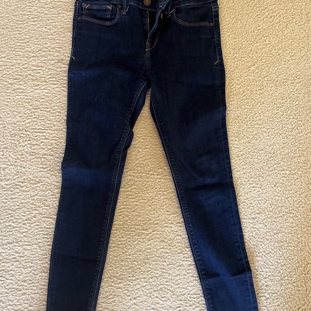 Women's Dark Blue Jeans